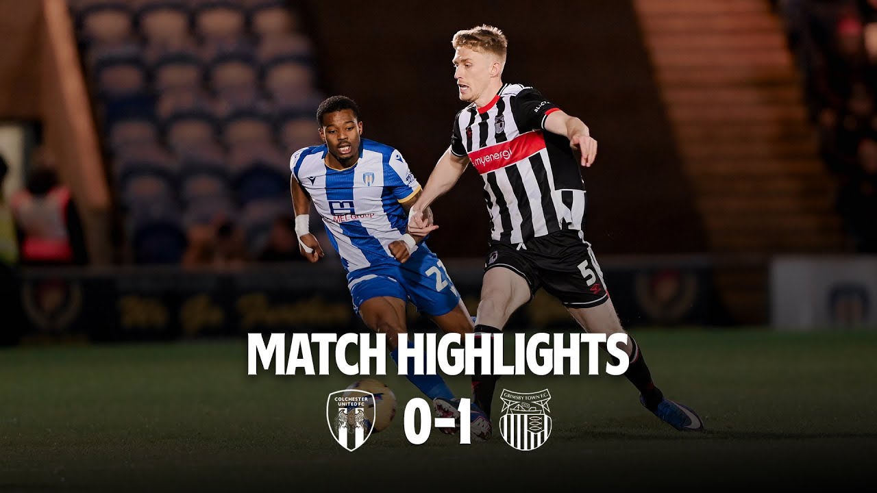 HIGHLIGHTS | Colchester United vs Grimsby Town | Sky Bet League Two | Tuesday 27th January 2026