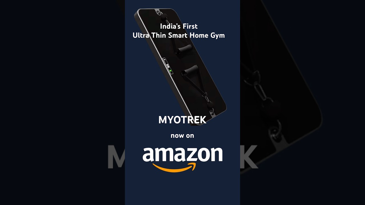 Myotrek Lite Gym on #amazon india #myotrek #smartgym #shorts #youtubeshorts #trendingshorts #viral