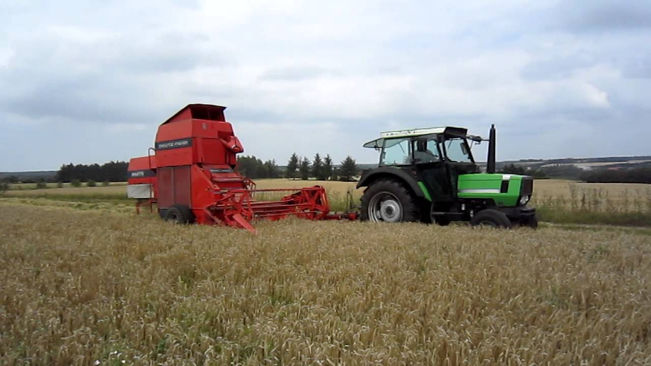 Deutz Fahr DX 4.50 + Deutz Fahr M66 TS Mähdrescher