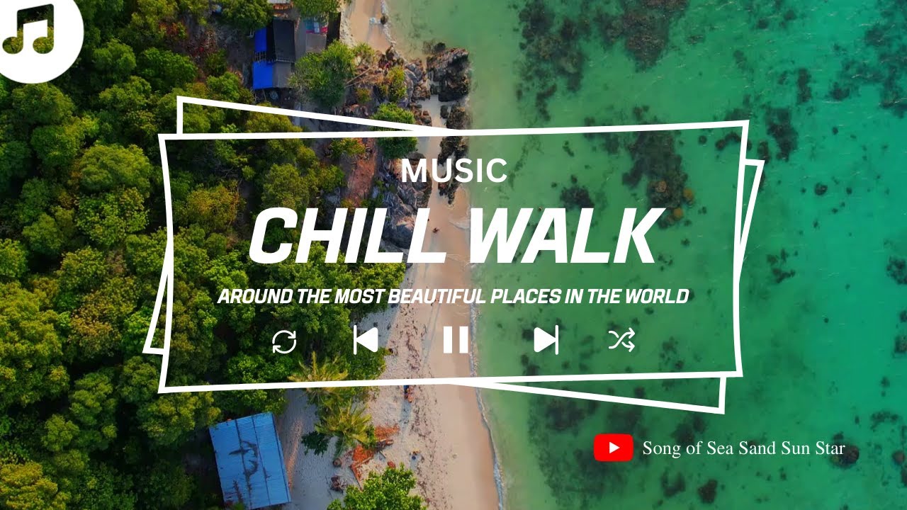 Chill Walk • Happy Acoustic Guitar for Travel & Relaxing | เพลงฟังสบาย เดินเที่ยวชิวๆ