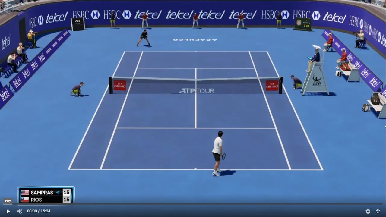 AO Tennis 2: Pete Sampras vs Marcelo Rios - Legends Classic PS4