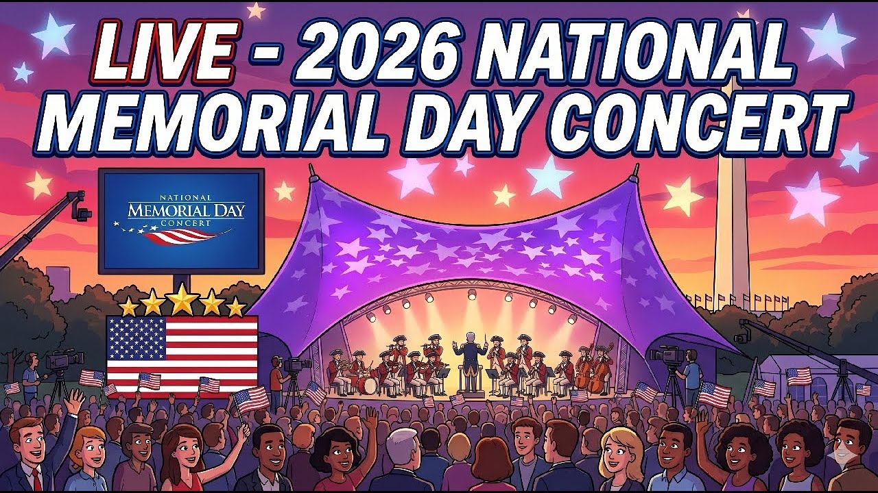 LIVE: National Memorial Day Concert 2026 (Washington, D.C.) &mdash; Full On-Site Coverage