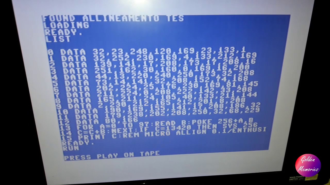 Allineare Testina Datassette