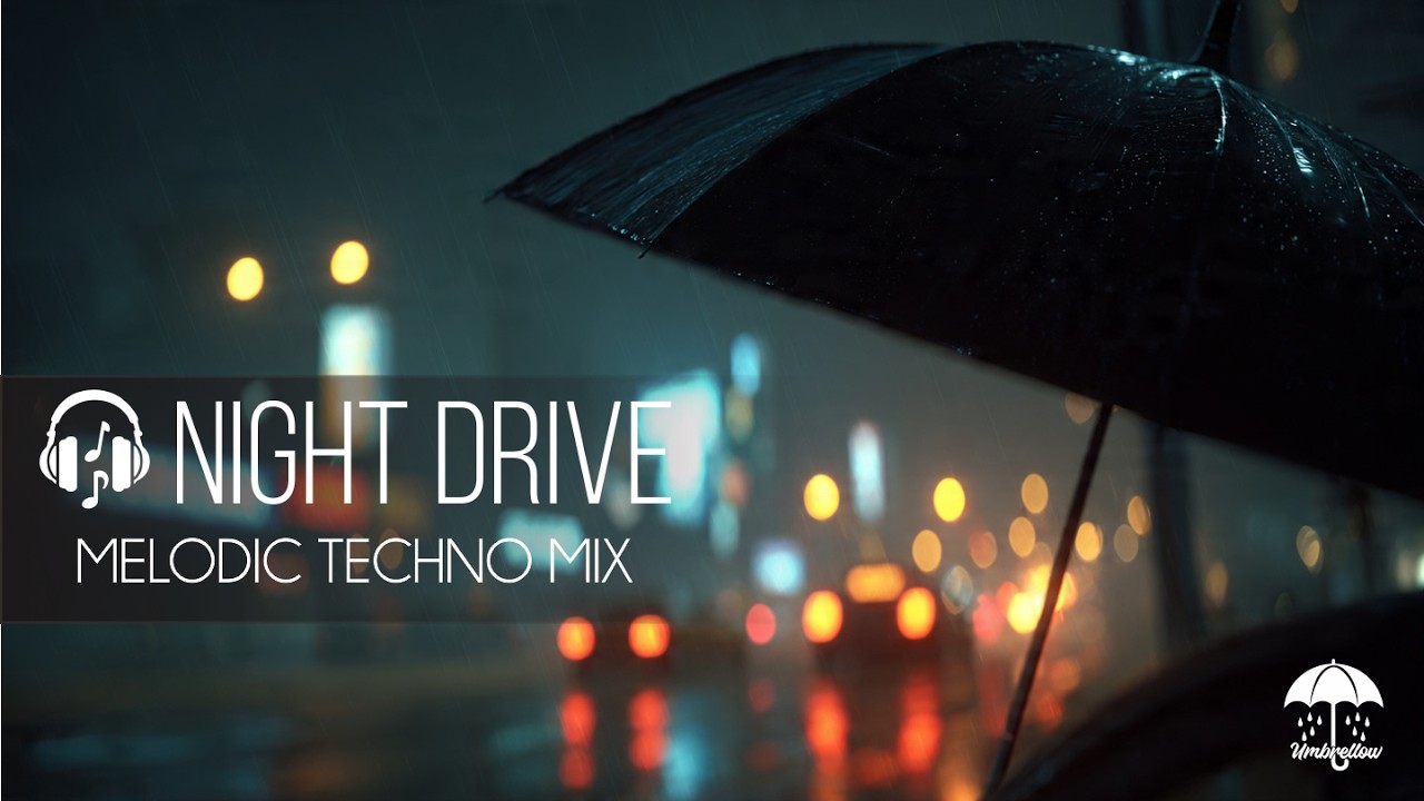 Melodic Techno Mix, Late Night Drive in the Rain, Tale Of Us, Adriatique, Anyma #technomusiclove