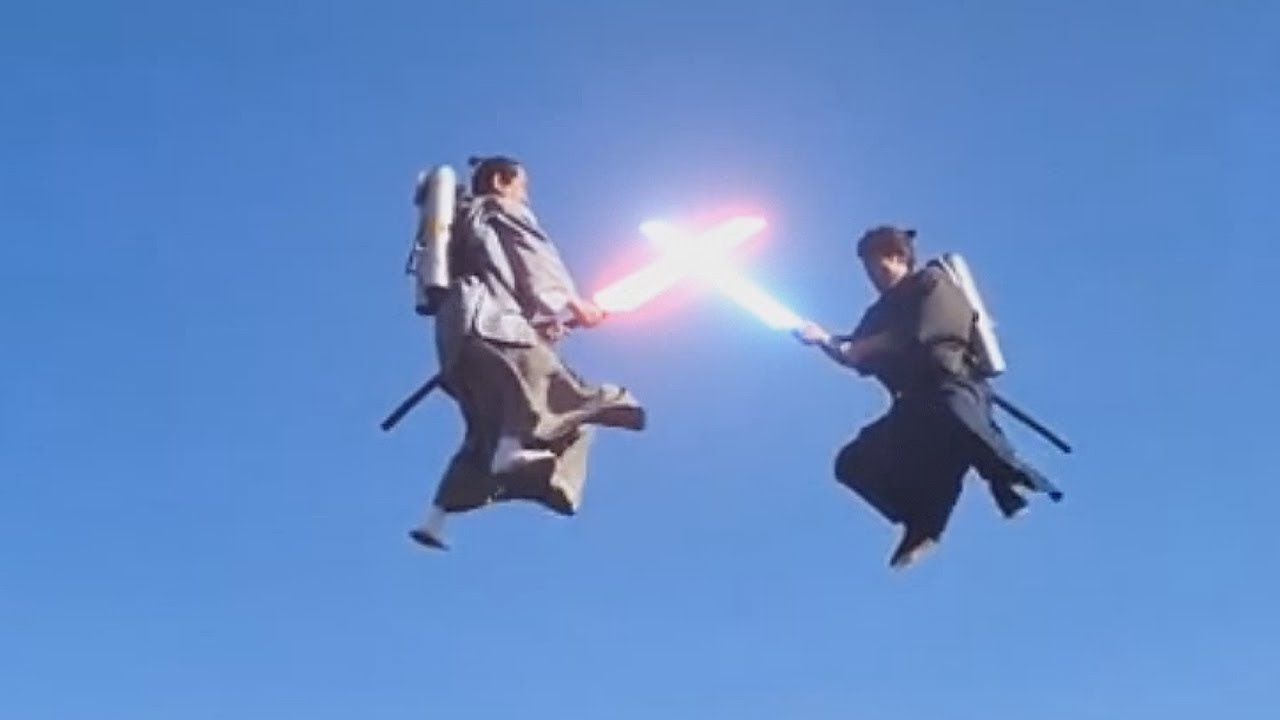 Lightsaber Jetpack Samurais