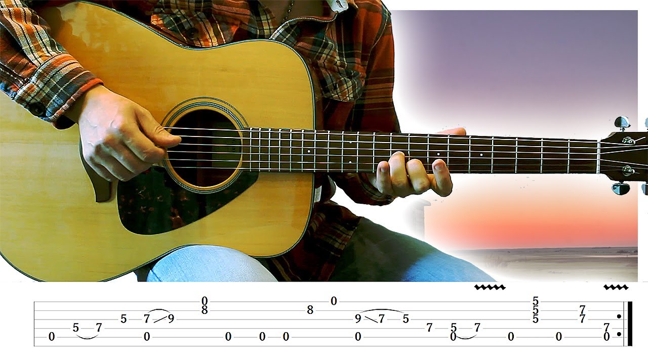 Great blues, learn it! | Fingerstyle minor blues w/ Tabs!
