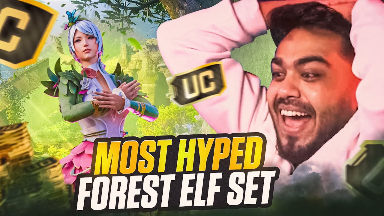 MOST THRILLING FOREST ELF SET OPENING | 8bit MAMBA BGMI CRATE OPENING