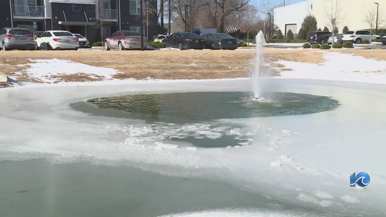 Woman describes rescue of child from icy pond