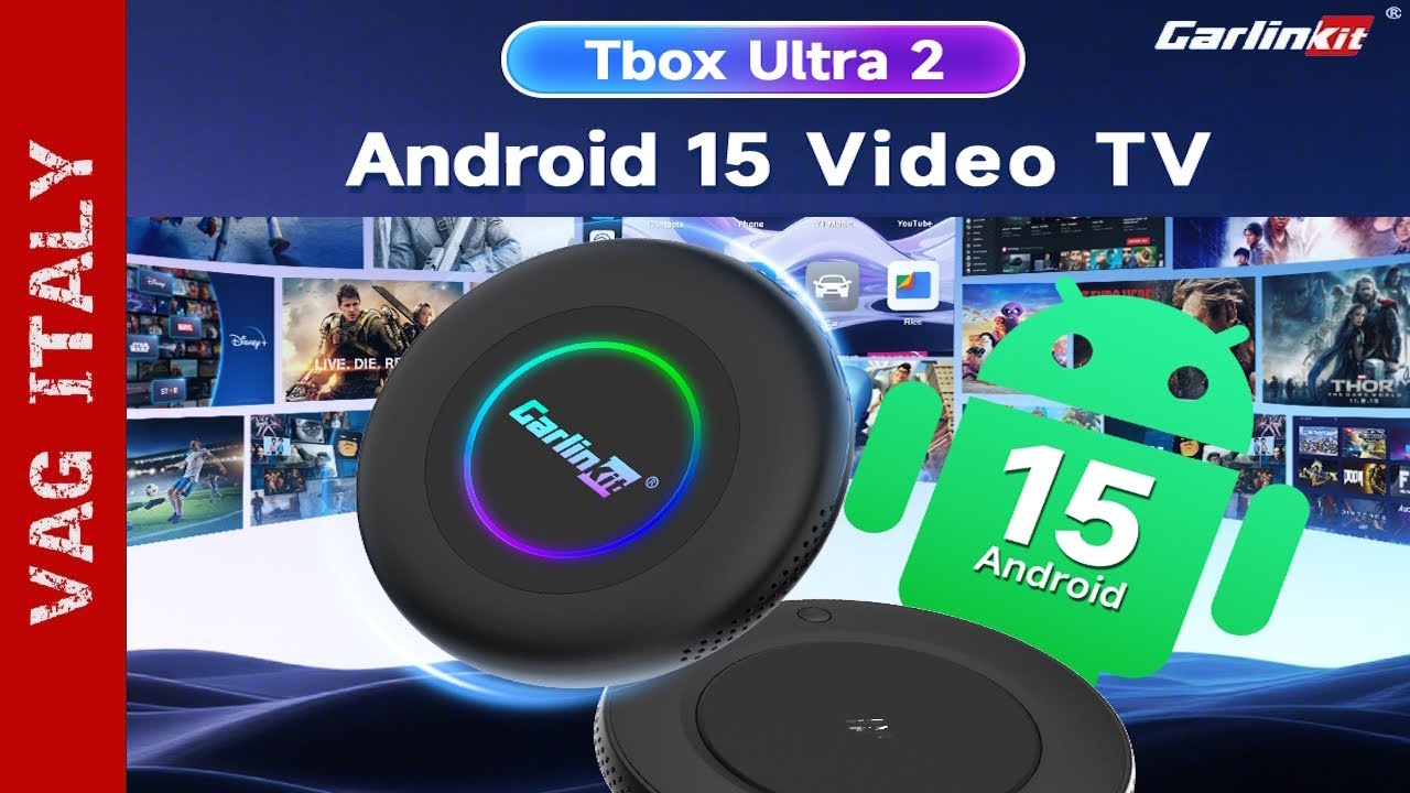 CarlinKit Tbox Ultra 2 è il Video Box multimediale Android perfetto per la tua auto!