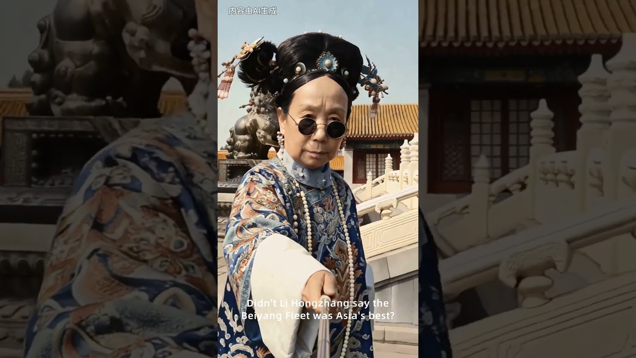 Empress Dowager Cixi Personally Strolls Through the Summer Palace&mdash;So Much Fun! #AI  #QingDynasty