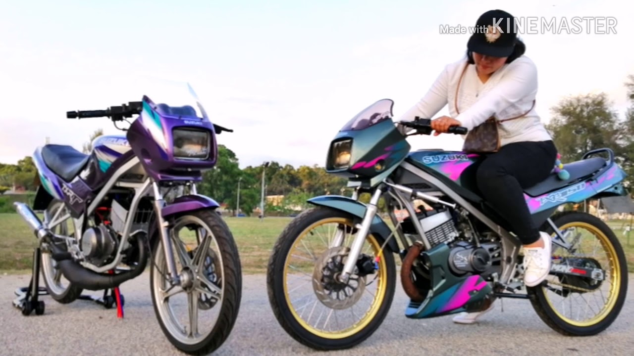 The Rebuild of Suzuki TXR150 GAMMA POWER (DeepPurpleMachineHeadLegend) year 1996.  Bike Showoff