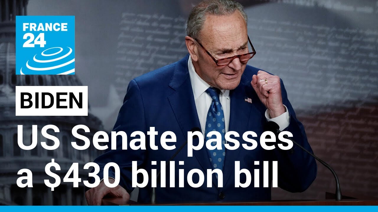 US Senate passes sweeping climate, tax and health bill &bull; FRANCE 24 English
