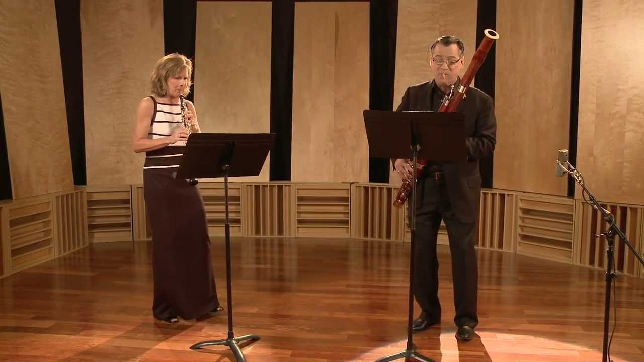 Heitor Villa-Lobos: Duo (1957) pour hautbois et basson: III. Allegro vivace