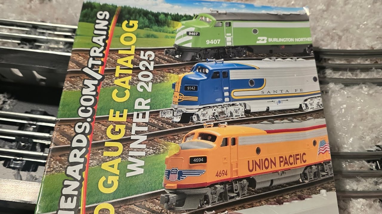 #Mr. B's O Guage Trains Menards Winter 2025 Catalog 