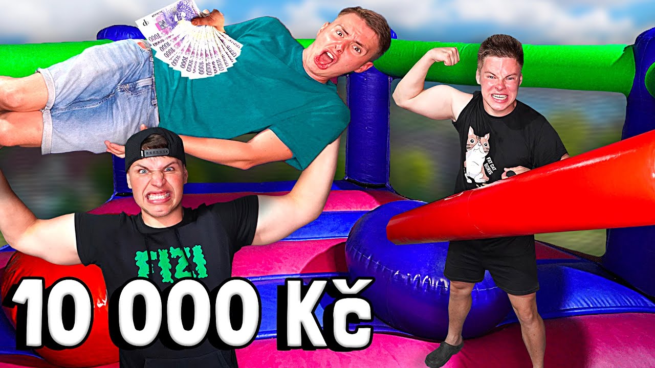POSLEDN&Iacute; KDO SPADNE VYHR&Aacute;V&Aacute; 10,000 Kč! 😱💪 **Z&Aacute;PAS FIZICREW**