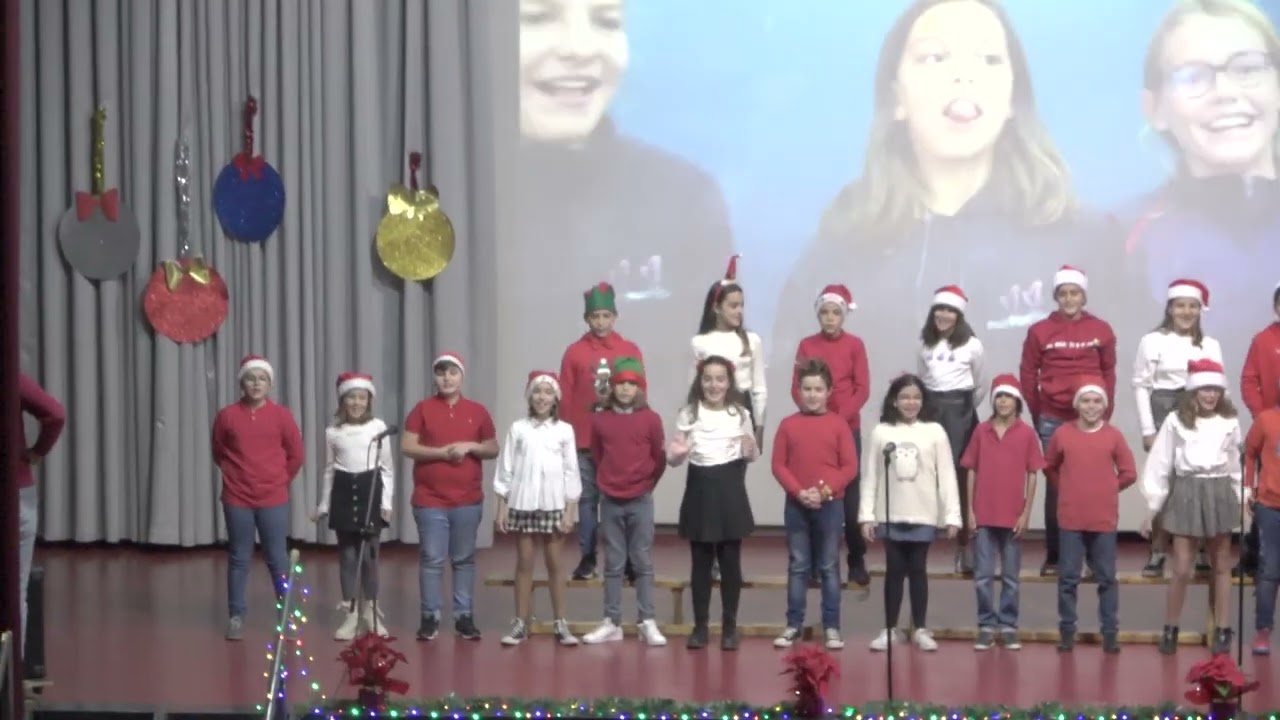 22/23 VILLANCICO 5ºB PRI - LLEGÓ LA NAVIDAD