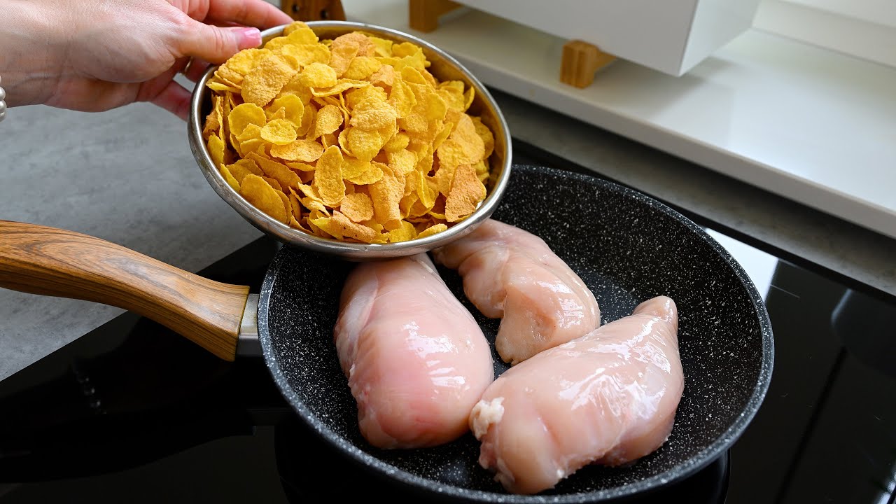 Лучше куриной грудки! Хватит ходить в Макдональдс! Хрустящий, простой и очень вкусный!