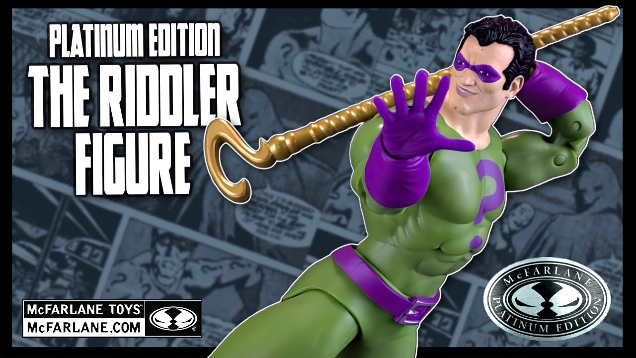 McFarlane Toys DC Multiverse DC Classics Platinum Edition The Riddler @The Review Spot