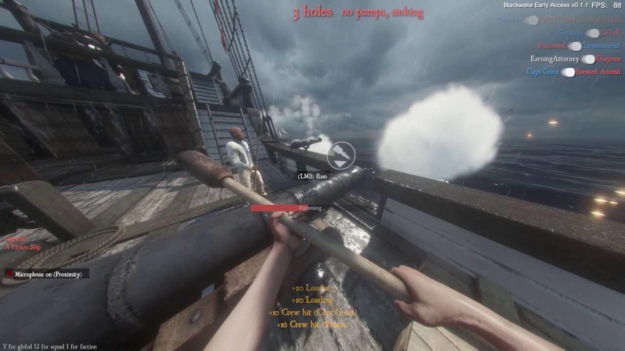 Blackwake Multiplayer Gameplay