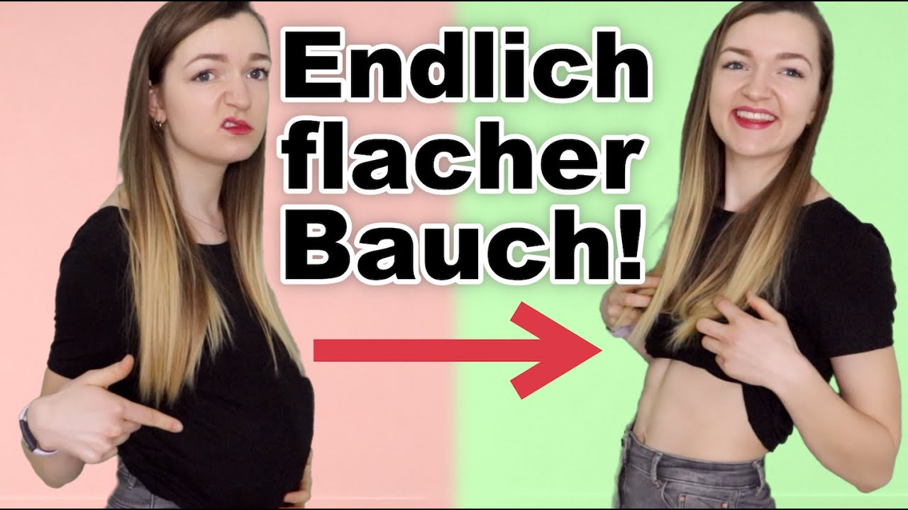 WIE du deinen BLÄHBAUCH loswirst - 15 Tipps 🤰 Blähbauch loswerden und vermeiden