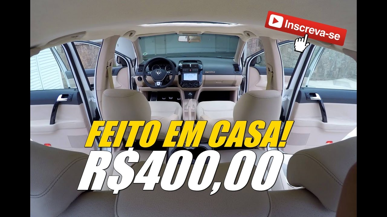 VLOG7008 INTERIOR BEGE COM R$400,00? PARTES PLÁSTICAS DO CARRO INSCREVA-SE NO CANAL