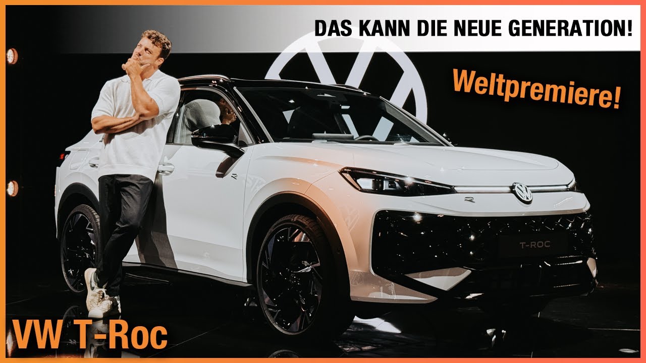 VW T‑Roc im Test (2026) Alles besser?! Weltpremiere der NEUEN Generation! Review | Test | R-Line