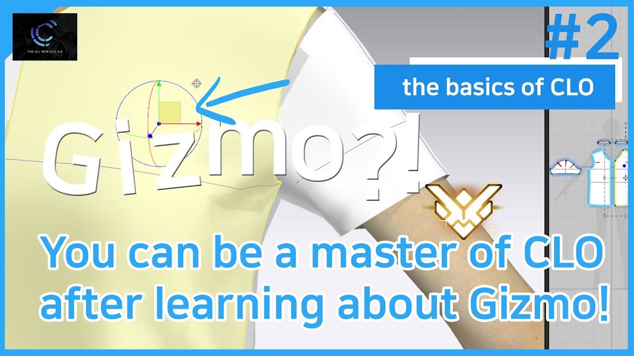 You can be a master of CLO after learning about Gizmo!【Fashion Revolution】