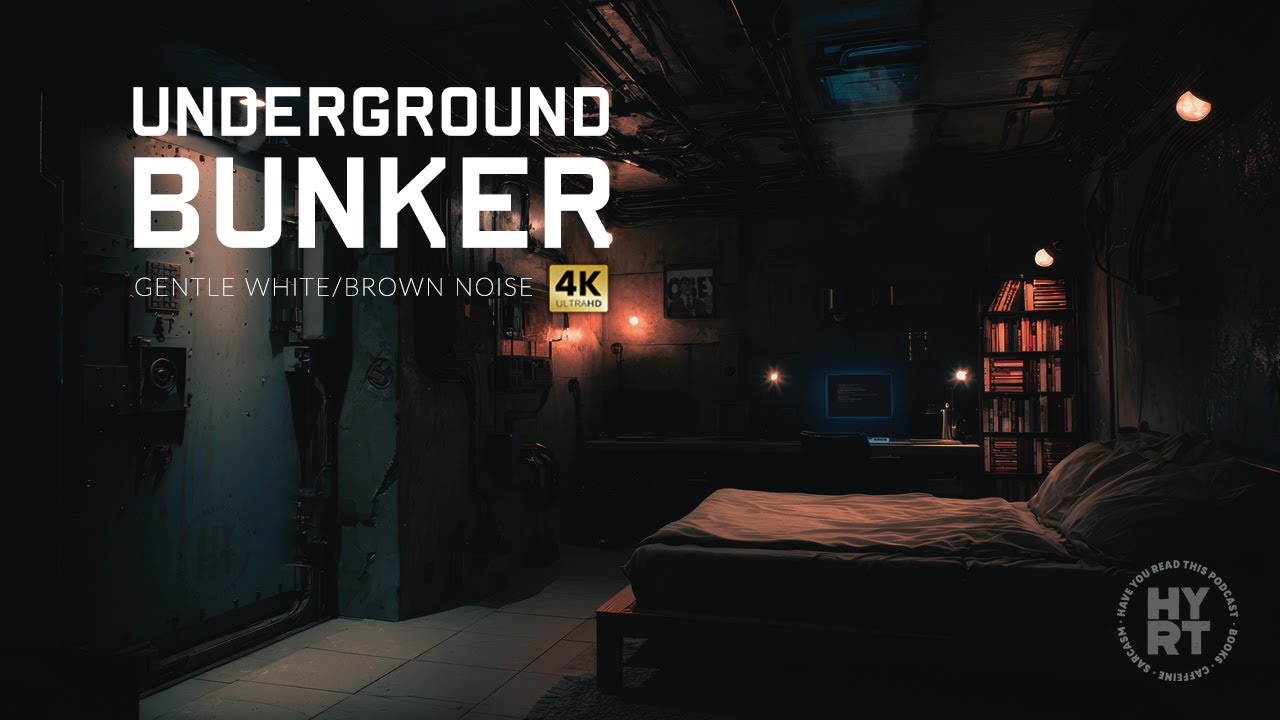 Radio Chatter From Underground Bunker. Sci-Fi Ambience for Sleep, Study, Relaxing