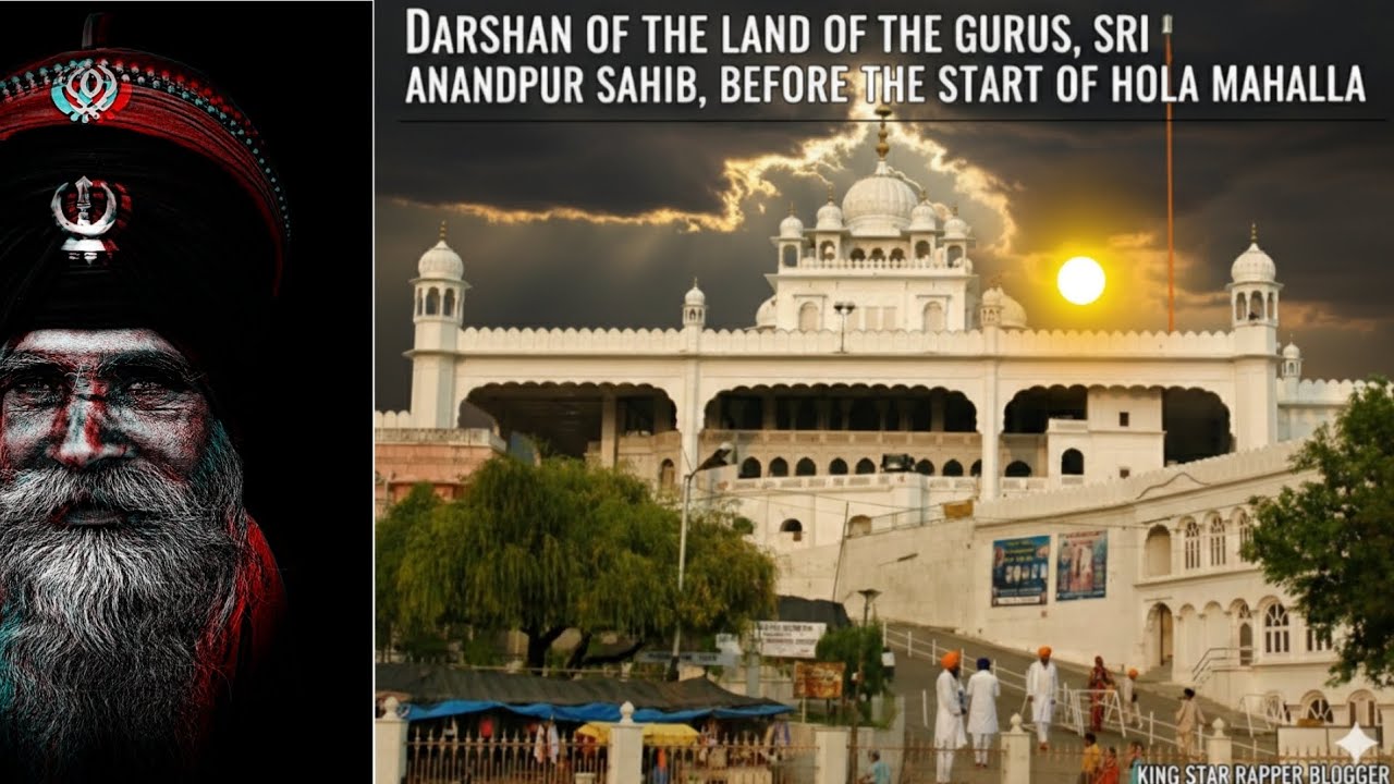 ​Hola Mahalla 2026 Preparations: Sri Anandpur Sahib Darshan 🙏 | King Star Rapper Blogger