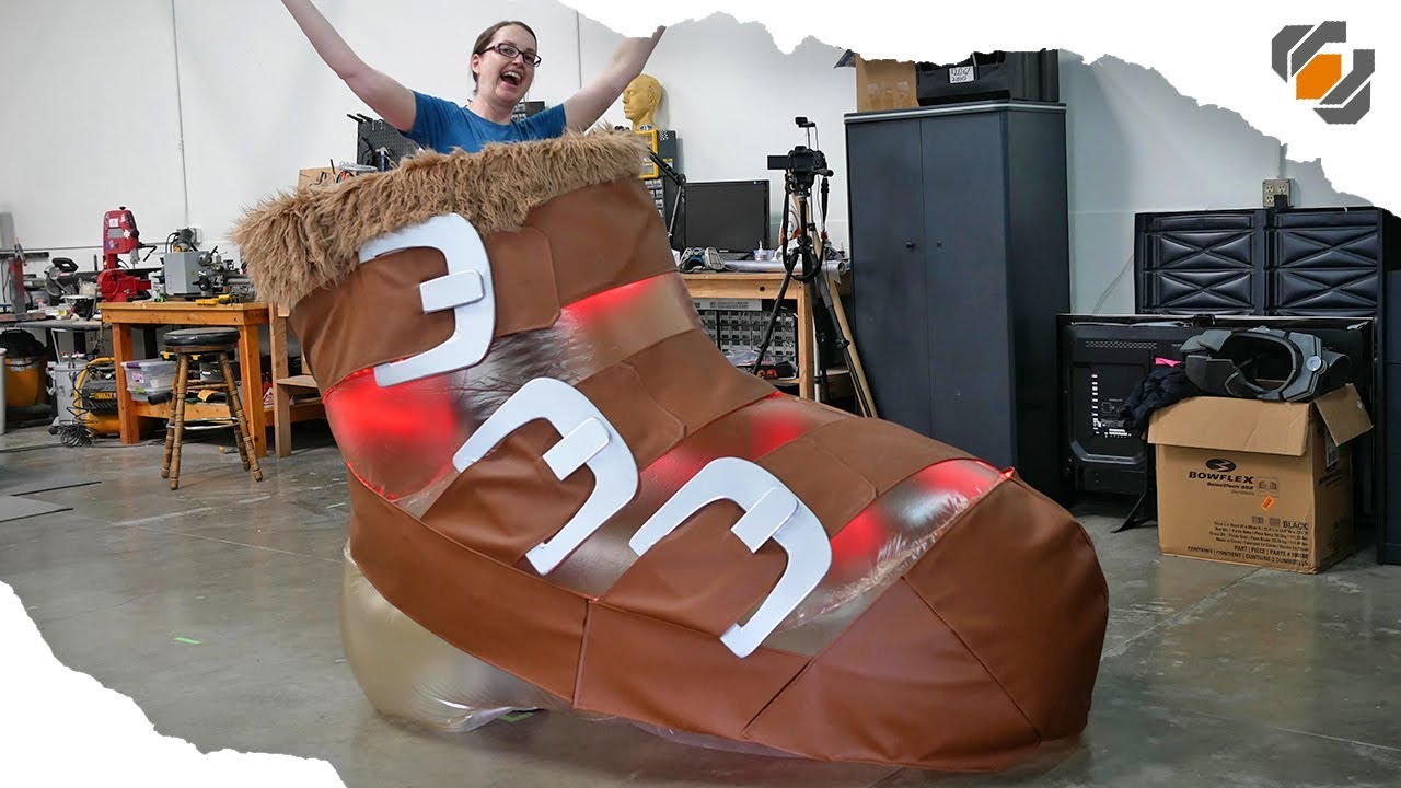 How to Make Inflatable Costumes! - DotA 2 Power Treads Cosplay