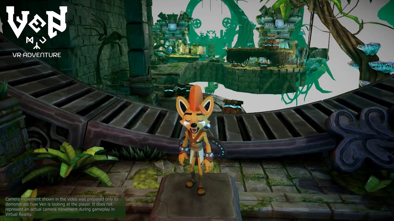 Ven VR Adventure - See how Ven will be looking at you in the game! He is waiting for the adventure!