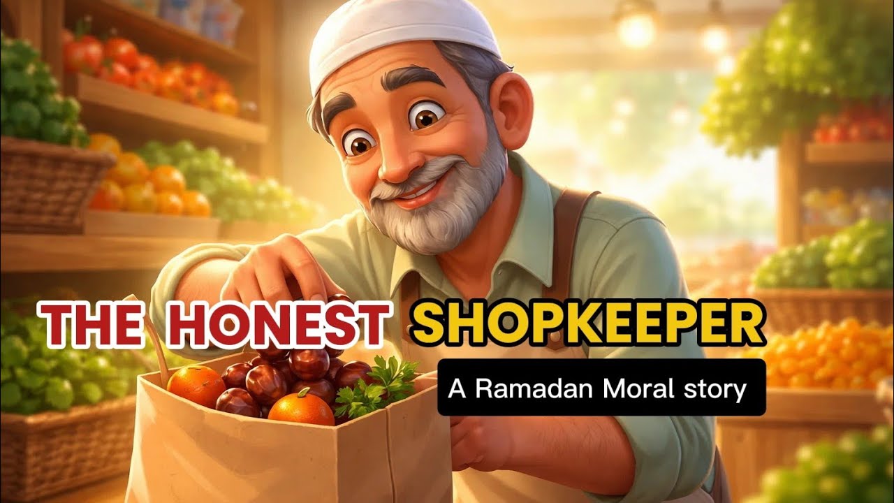 The Honest Shopkeeper ✨⭐ | A Ramadan Moral Story |#MoralStory#IslamicStory#RamadanKareem