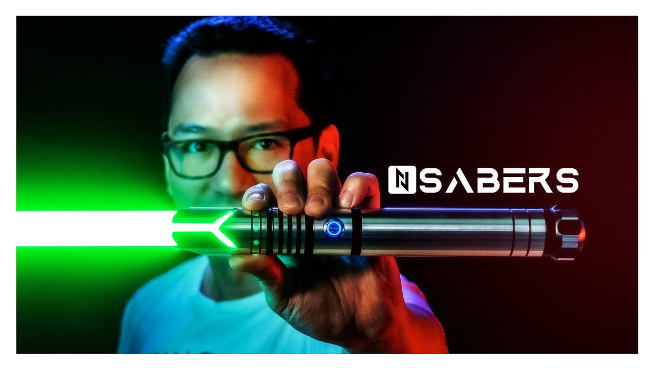 Неопиксельный световой меч в стиле мандалорца от NSABERS