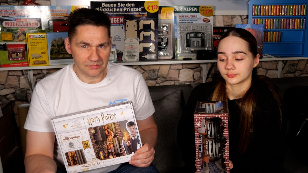 Revell Tiny Adventures Winkelgasse Harry Potter Book Nook