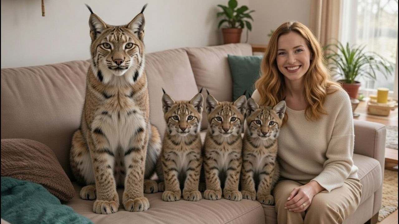 A Wild Lynx Trusted Me… Then Something Incredible Happened