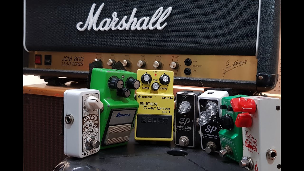 Pedais de BOOSTER - SD 1, TS9, SP comp, EP booster, TS808 mini, SPARK, Hill Billy | Tone Hacks #24