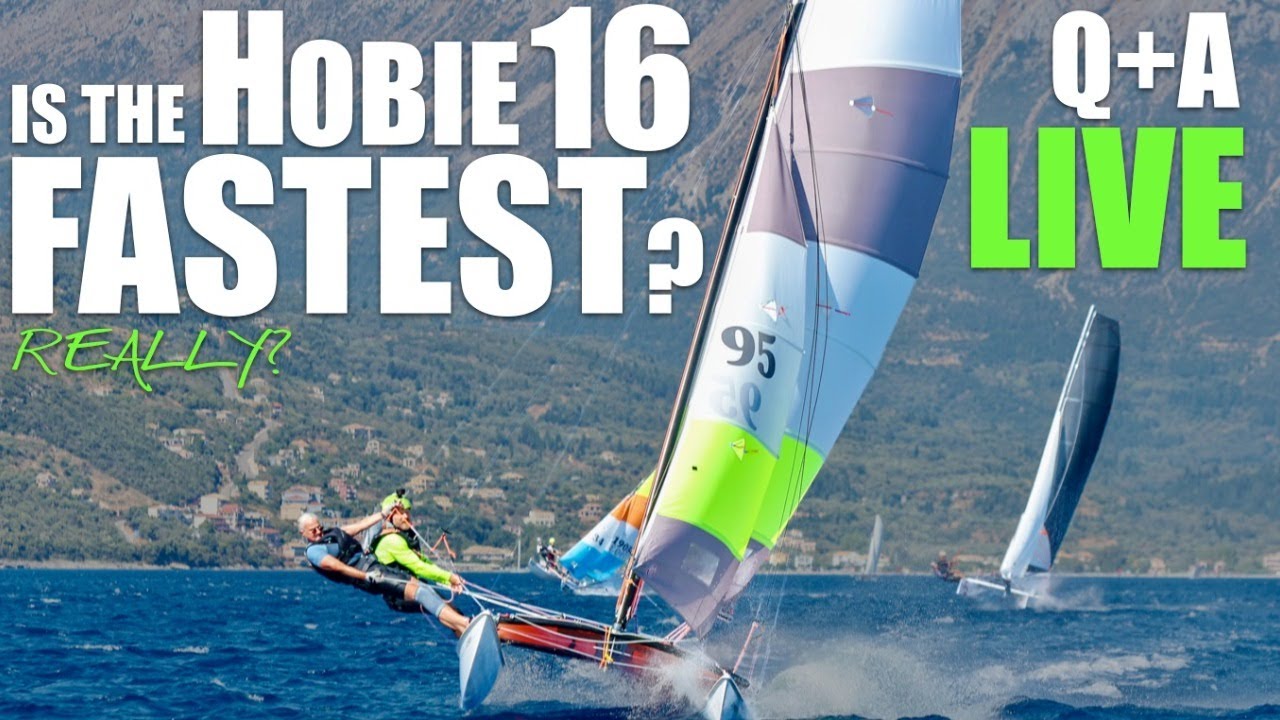 Q+A:Is Hobie 16 fastest? Sail storage, Snuffer vs rolling spinnaker, Sail storage, mast rake+more