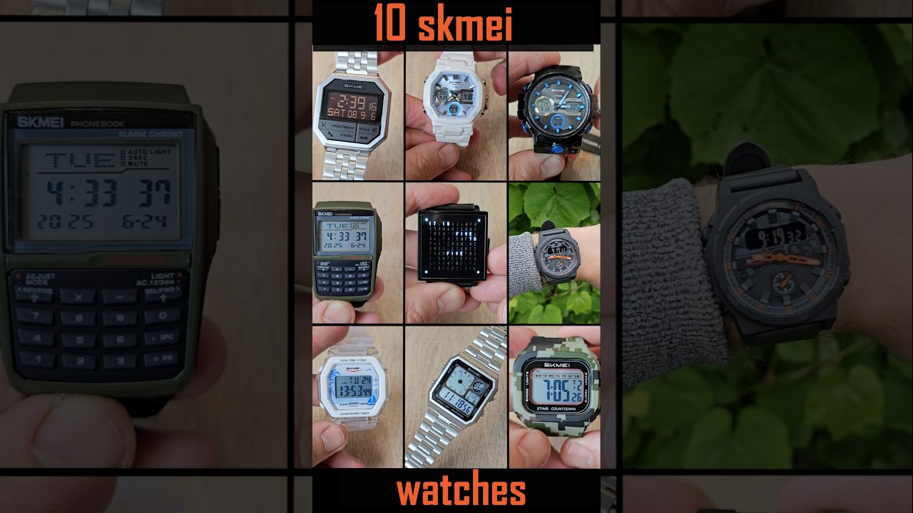 10 new Skmei watches of 2025 quick preview 