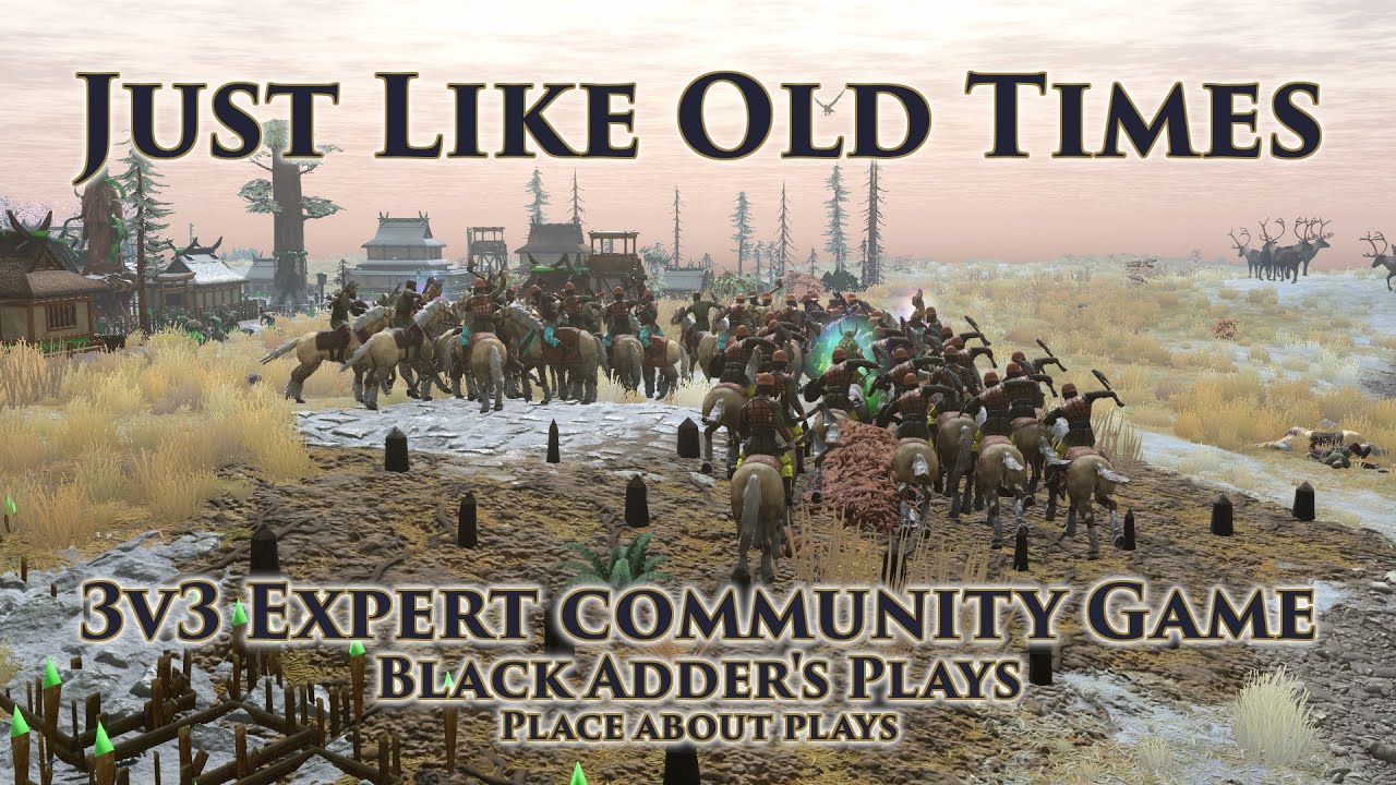 Just Like Old Times - 3v3 Expert Community Game - Age of Mythology: Retold