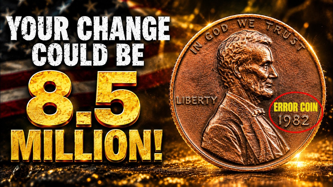 THIS 1982 ERROR PENNY WORTH MILLION DOLLAR ! BIG ERROR COIN