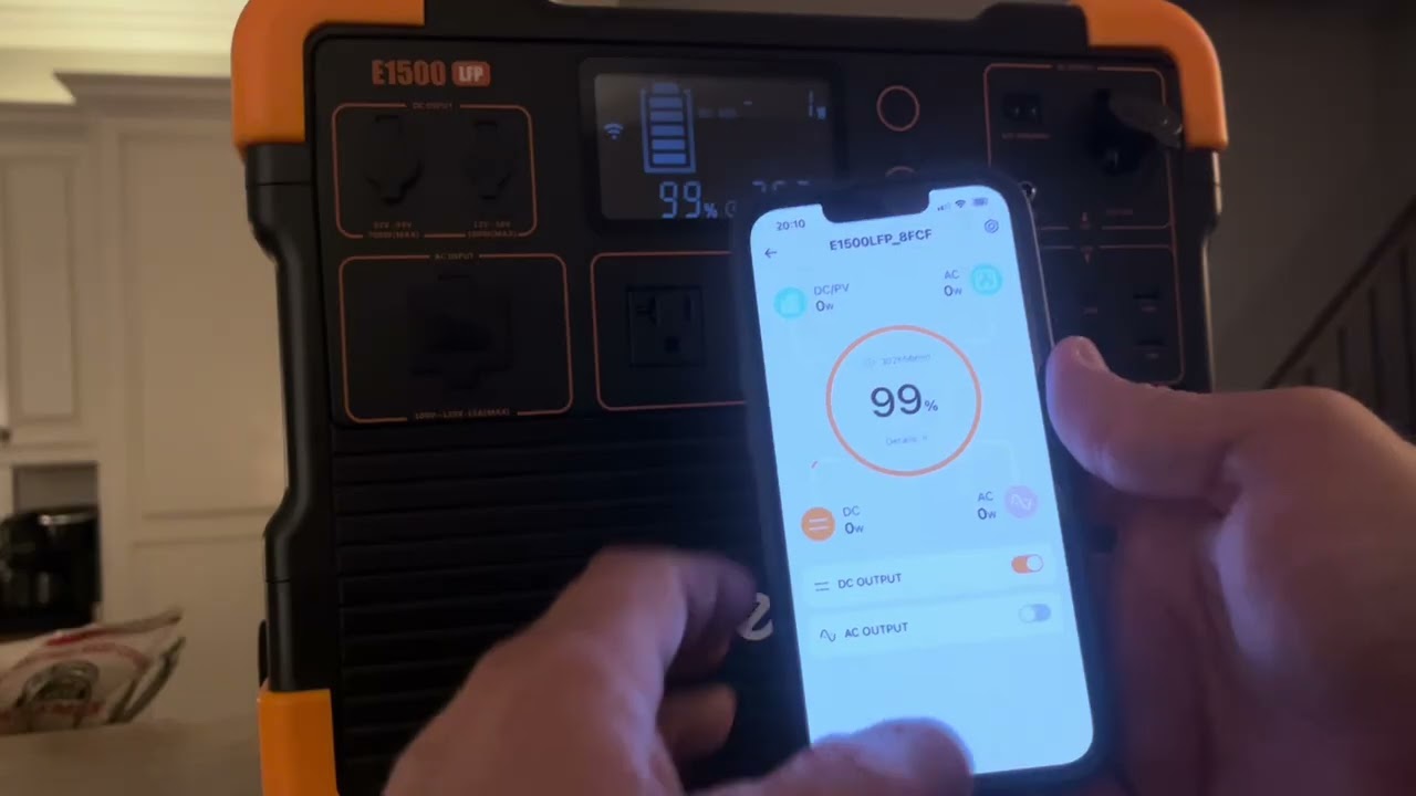 Pecron E1500 WiFi Setup