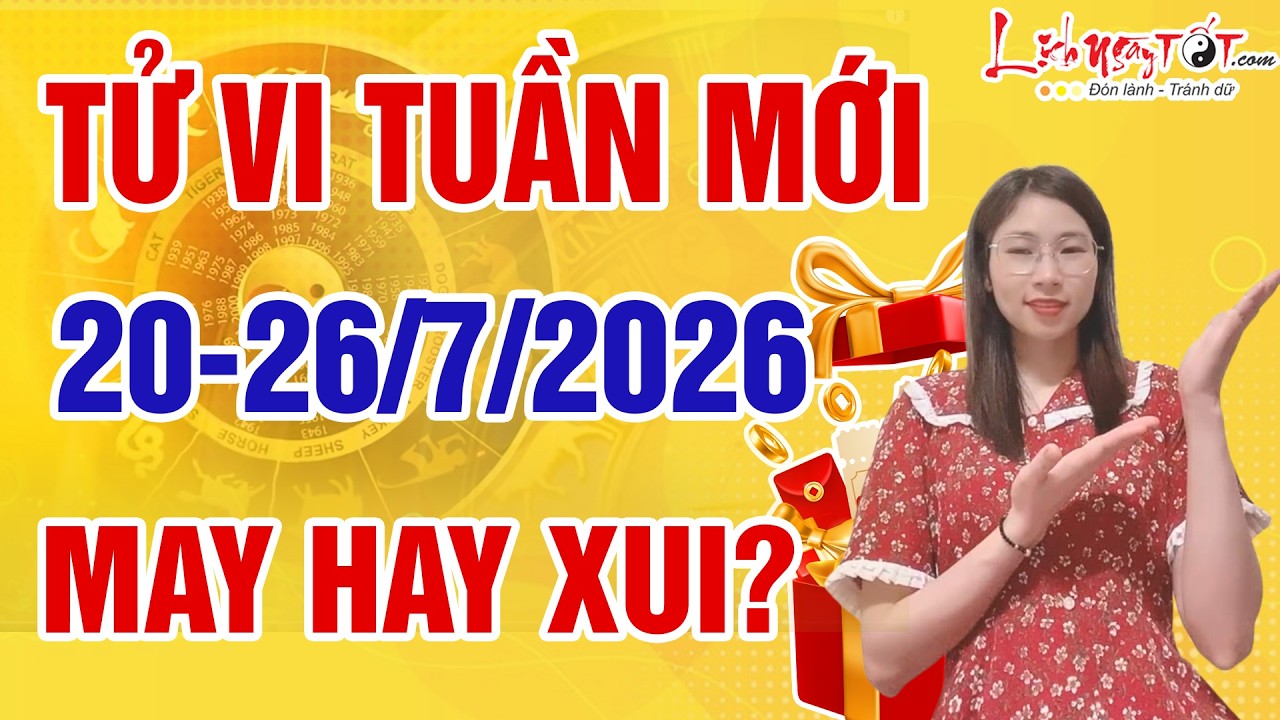 Weekly Horoscope July 20, 2026 &ndash; July 26, 2026: Detailed Fortune Forecast for Each Zodiac Sign