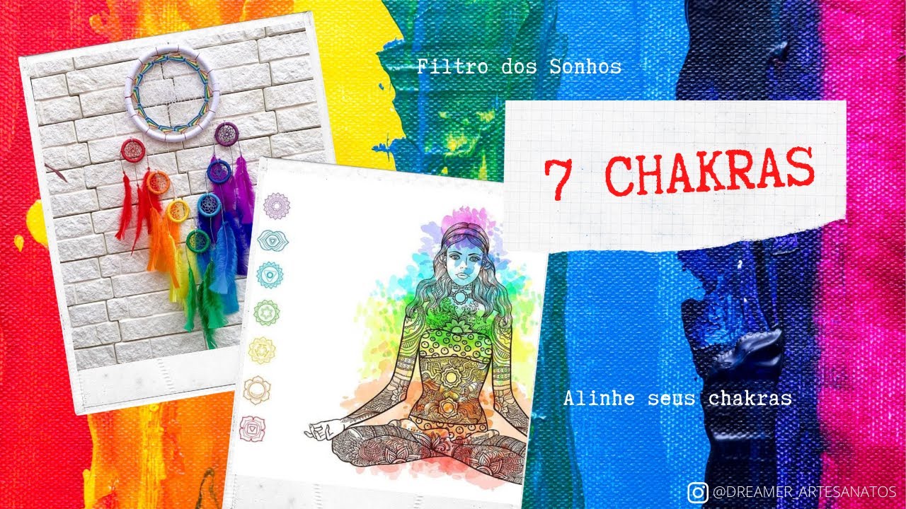 Como fazer FILTRO DOS SONHOS 7 CHAKRAS