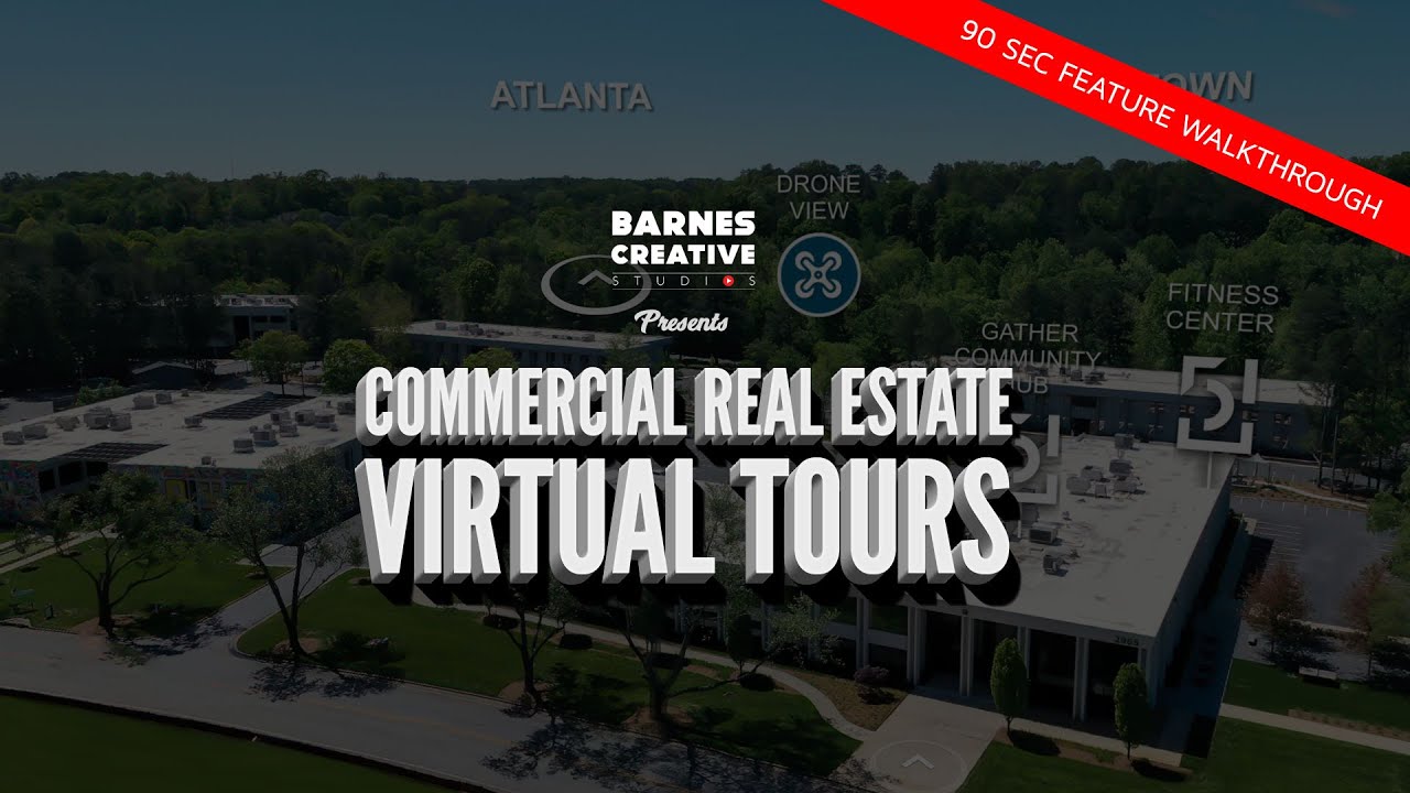 Commercial Real Estate Virtual Tours - 90 sec Video Walkthrough