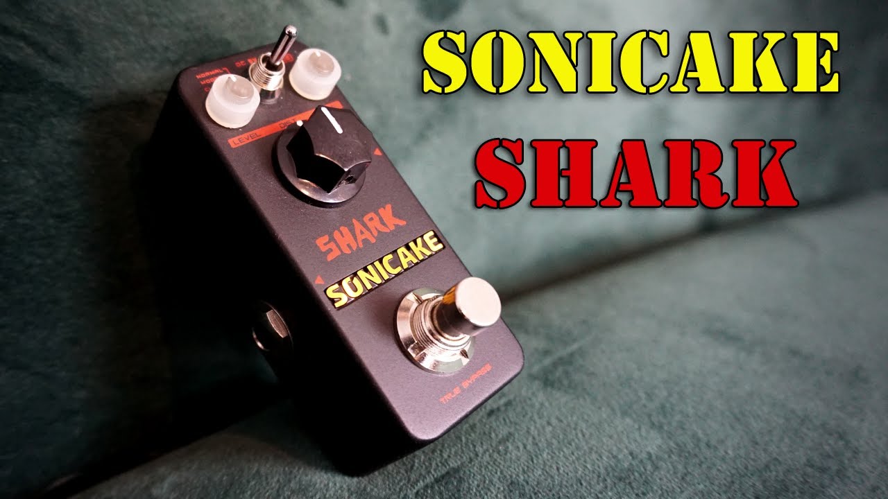 Sonicake Shark - Affordable Mini Distortion Pedal - Demo/Review