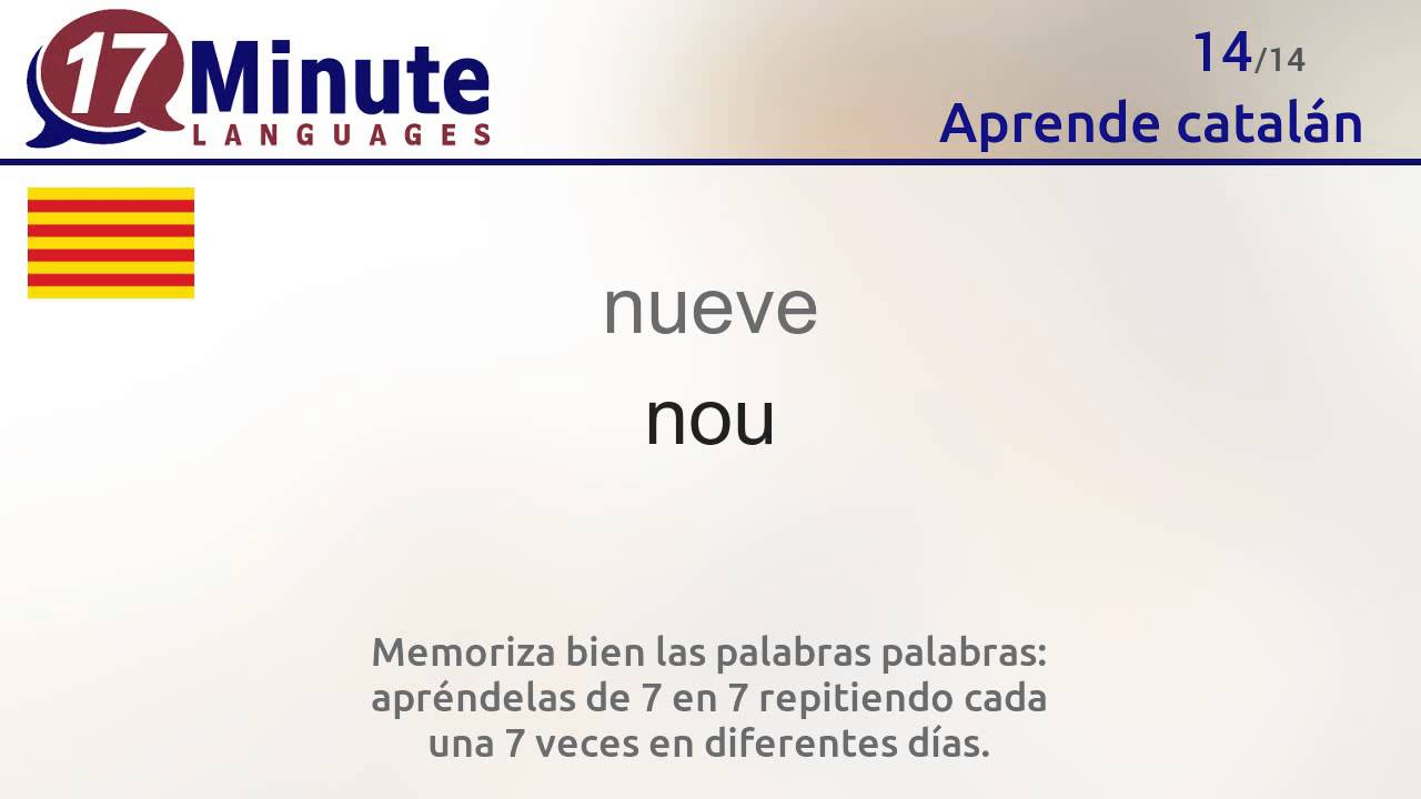Aprende catalán de forma gratuita con nuestro nuevo formato en vídeo.
