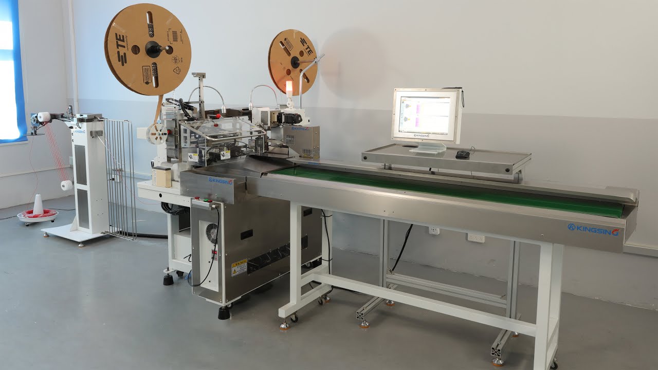 Automatic Wire Stripping Sealing and Crimping Machine
