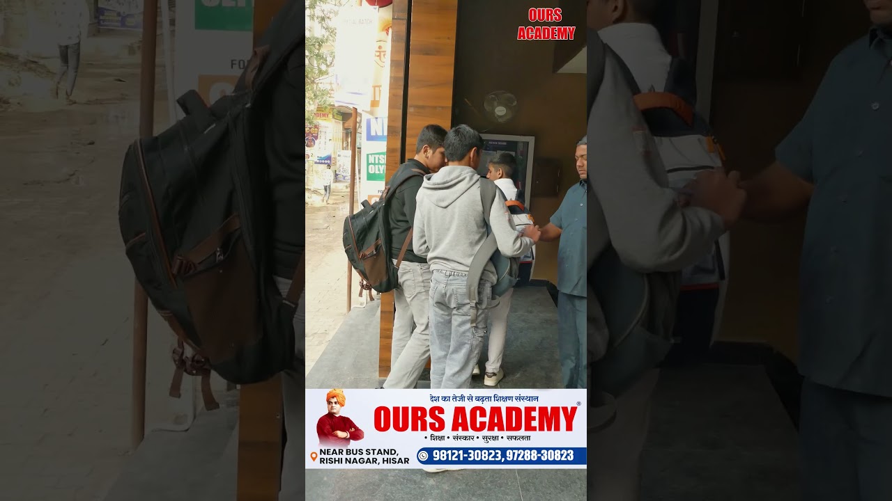 Student Entry with ID Verification & Thumb Attendance | Ours Academy #shorts