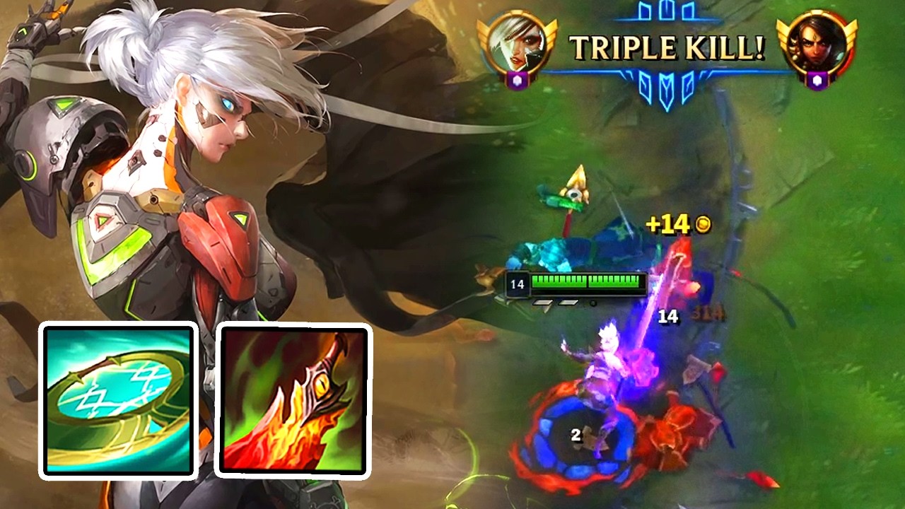 Rank 1 Riven Build Hits HARD | Triple Kill Gameplay