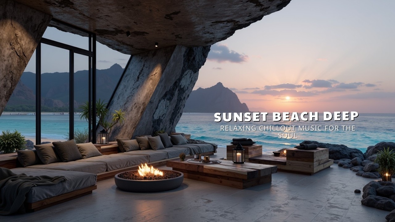 Sunset Beach Deep House Vibes ~ Relaxing Chillout Music for the Soul